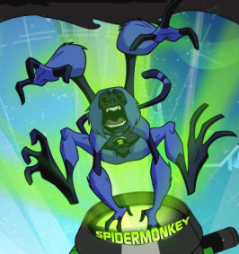 Macaco aranha  Spider monkey, Ben 10, Ben 10 ultimate alien